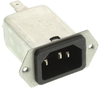 Power Entry Module, Bleed Res, 10A, 250V; Connector Type Schurter - 84K5803 - Newark, An Avnet Company