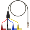 (2) R/A Shrouded Banana-RJ45 Wired 1,2,4,5-6ft -- TC-3010/6 - Image