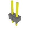Headers, Male Pins - 612-HMTSW-102-07-G-S-230-ND - DigiKey