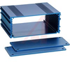 ALUM ENCLOSURE, 2 PLATES, 8 SCREWS, BLUE ANODIZED, 1.77 H X 4.27 W X 3.15 L - 70020262 - Allied Electronics, Inc.
