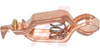 Clip, Geophone; 2.4&ouml; Length, 40 Amps; 0.625&ouml; Jaw Opening; Copper; Steel Spring - 70188381 - Allied Electronics, Inc.
