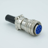 MS Series Air-Side Connector, 7 Pins, 700 Volts, 23 Amps Per Pin, Accepts 0.092″ or 0.094″ Dia. Pins - A0135-1-CN - MPF Products, INC.