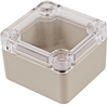 Small Enclosure, Abs/pc, Grey/clear; Enclosure Type Hammond - 02AH0258 - Newark, An Avnet Company