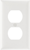 Duplex Receptacle Openings, One Gang, White - SP8W - Legrand