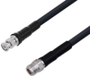 Rf Coax Cable, Bnc Plug-N Type Jack, 1Ft; Connector To Connector L-Com - 84AH3518 - Newark, An Avnet Company