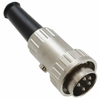 CONN PLUG MALE DIN 5POS SOLDER -- 787-12CL5MX - Image