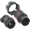 CORD CONNECTOR, MALE, WEATHERTIGHT, #20CONTACTS, 4 PIN - 70214351 - Allied Electronics, Inc.