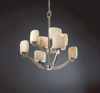 POR-8978-30-WAVE-NCKL Mid. Chandeliers-Glass Up - 750116 - Capital Lighting, Inc.