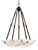 N3606-BP Six Light Bowl Pendant - N3606-BP - Minka Group