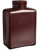 Nalgene Amber Rectangular Bottles - 71034 - U.S. Plastic Corporation
