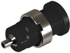 Conn, Banana, Jack, 25A, Solder, Blk; Gender Cal Test Electronics - 52AC2735 - Newark, An Avnet Company
