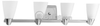 Four-Light Wall Bracket Light Fixture - P2808-15 - bulbs.com