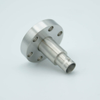 BNC Coaxial Feedthrough, 1 Pin, Grounded Shield, 1.33″ Conflat Flange -- A0237-1-CF - Image