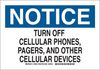 Brady B-555 Aluminum Rectangle White Electronics Sign - 14 in Width x 10 in Height - 129321 - 754473-78391 - R. S. Hughes Company, Inc.