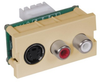 Datacommunication Face Plate with Jack - IMSR1101EI - Hubbell Incorporated