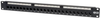 24-Port 1U Rack-Mount Cat5e Feedthrough Patch Panel, RJ45 Ethernet, TAA -- N054-024