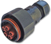 Circular Connector, Th405 Series, Receptacle, 6, Socket, Screw, Cable Mount Rohs Compliant Hylec - 17X2303 - Newark, An Avnet Company