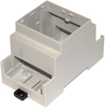 Din Rail Enclosure, Pc, Grey; Enclosure Type Camdenboss - 76R0213 - Newark, An Avnet Company