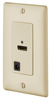 Datacommunication Face Plate with Jack - ISFH110EI - Hubbell Incorporated