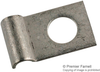 Cable Clamp, Steel, Tin, 15.88Mm L X 9.53Mm W, Pk100; Cable Clamp / Clip Type Pro Power - 29F629 - Newark, An Avnet Company