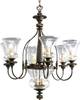 P4410-77 Mid. Chandeliers-Glass Up - 494327 - Capital Lighting, Inc.