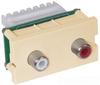 Datacommunication Face Plate with Jack - IMAR1101TI - Hubbell Incorporated