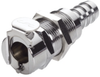 LC Series Chrome Plated Brass Quick Disconnects -- 61685 - Image