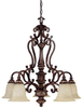 3635CB-283 Mid. Chandeliers-Glass Down - 782851 - Capital Lighting, Inc.