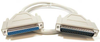 10ft DB37 M/F Serial Straight Thru Extension Cable -- D720-10 - Image
