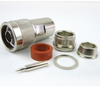N Male (Plug) Connector For RG8, RG11, RG9 Cable, Clamp/Solder, Nickel Plated Brass Body, Length 1.8 In -- SC9173