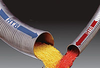 1 1/2 in. ID 5.63 in. Min. Inside Bend Radius Galvanized Steel Smooth Bore Hose with Stainless Steel Liner (Unpacked)|Master File -- HTGS5150-150X25 - Image