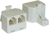 Modular Splitter, 2 X 6P6C Jack - 6P6C Plug; In Line Connector A Multicomp - 67W2251 - Newark, An Avnet Company