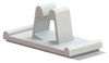 Cable Clamp, Adhesive, Pa66, Natural; Cable Clamp / Clip Type Essentra Components - 66AJ5055 - Newark, An Avnet Company