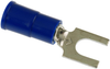 Terminal, Block Fork, Stud 8, Crimp, Blue; Product Range 3M - 94T2796 - Newark, An Avnet Company