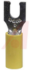Fork Crimp Terminal; Crimp Connector; 12 to 10 AWG; 600 V; Copper; Vinyl; Fork - 70092026 - Allied Electronics, Inc.