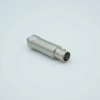 BNC-Microdot Crystal Sensor Feedthrough, 1 Pin, Grounded Shield, 0.528″ Dia SS Weld Adapter, Without Air-side Connector - A0975-2-W - MPF Products, INC.