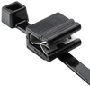 Cable Tie & Edge Clip, 8.0 Long, Ec5A, 1 3 Mm Panel, 50Lb, Pa66Uv/pa66Hirhsuv, Black, 100/pkg Rohs Compliant Hellermanntyton - 75Y4272 - Newark, An Avnet Company