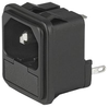 Iec C14 Inlet, 10A, 250Vac, Qc, Panel; Connector Type Schurter - 23M1650 - Newark, An Avnet Company