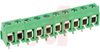 PCB, Terminal Block; 30-16 AWG; 10; Vertical; 10/17.5 A; 300/250 V; M2.5; PA6.8 - 70078079 - Allied Electronics, Inc.