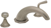 Anniversary Deck-Mount Roman Tub Spout: N&ordm; 14106 Two-Valve Deck-Mount Tub Set with Knobs - 14106 - P. E. Guerin