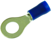 Terminal, Ring Tongue, 1/4In, Crimp Blue; Stud Size - Metric Multicomp Pro - 46P9959 - Newark, An Avnet Company