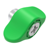 Captive Screw, M3 X 0.5 Thread, Press-in, Phillips Recess, Wing Knob, Green - 4C-PH-M3-1P0-W014 - Southco