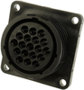 Circular Connector Receptacle Size 23, 19 Position, Panel; Product Range Amp - Te Connectivity - 99F3126 - Newark, An Avnet Company