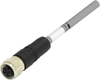 Sensor Cord, 5P M12 Rcpt-Free End, 13.1 ; Connector Type A Te Connectivity - 50AH3916 - Newark, An Avnet Company