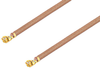 UMCX 2.5 Plug to UMCX 2.5 Plug Cable 9 Inch Length Using RG178-DS Coax, RoHS - PE3CA1055-9 - Pasternack