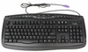 Apevia Multimedia Keyboard & Optical Mouse Combo - Black - 19107 - Xoxide