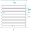General Purpose Label - Pinfeed - 110351 - Western Numerical Control