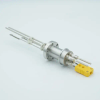 Thermocouple-Power Feedthrough, 1 Pair Type K, w/ Miniature TC Connector, 5000 Volts, 15 Amps, 2 Pins, 1.33″ Conflat Flange - A0443-2-CF - MPF Products, INC.