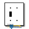 Leviton 2-Gang, 1-Toggle, 1-Blank Device Combination.. - 84077-40 - TelephoneStuff.com