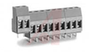 TERMINAL BLOCK;PCB;FRNT WIR;15A/300V;22-12AWG;3 POLES - 70077458 - Allied Electronics, Inc.